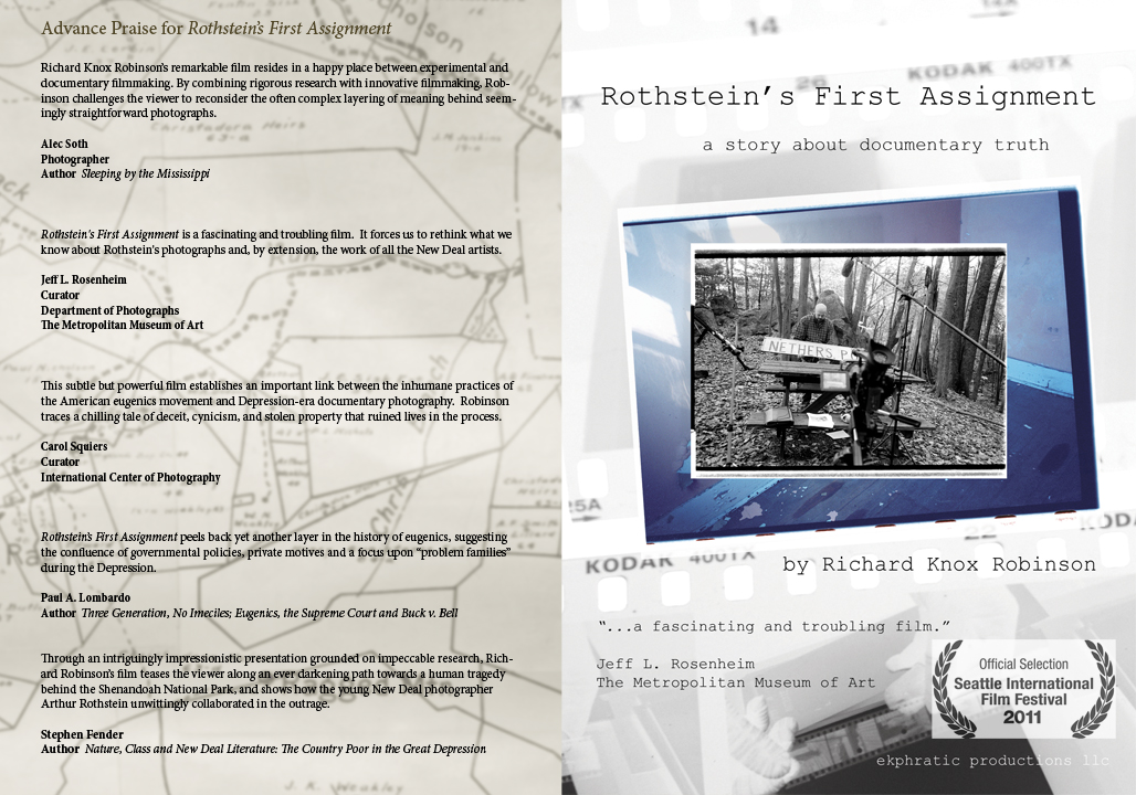 Rothstein’s First Assignment – Appalachian Studies Film Series