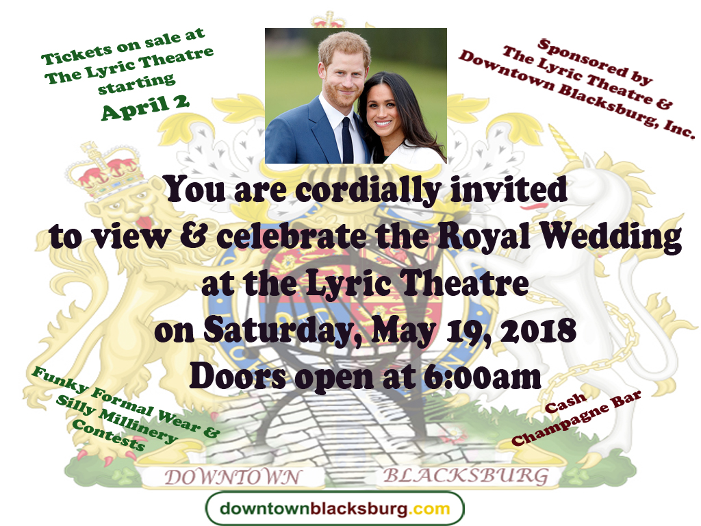 Royal Wedding Viewing Event