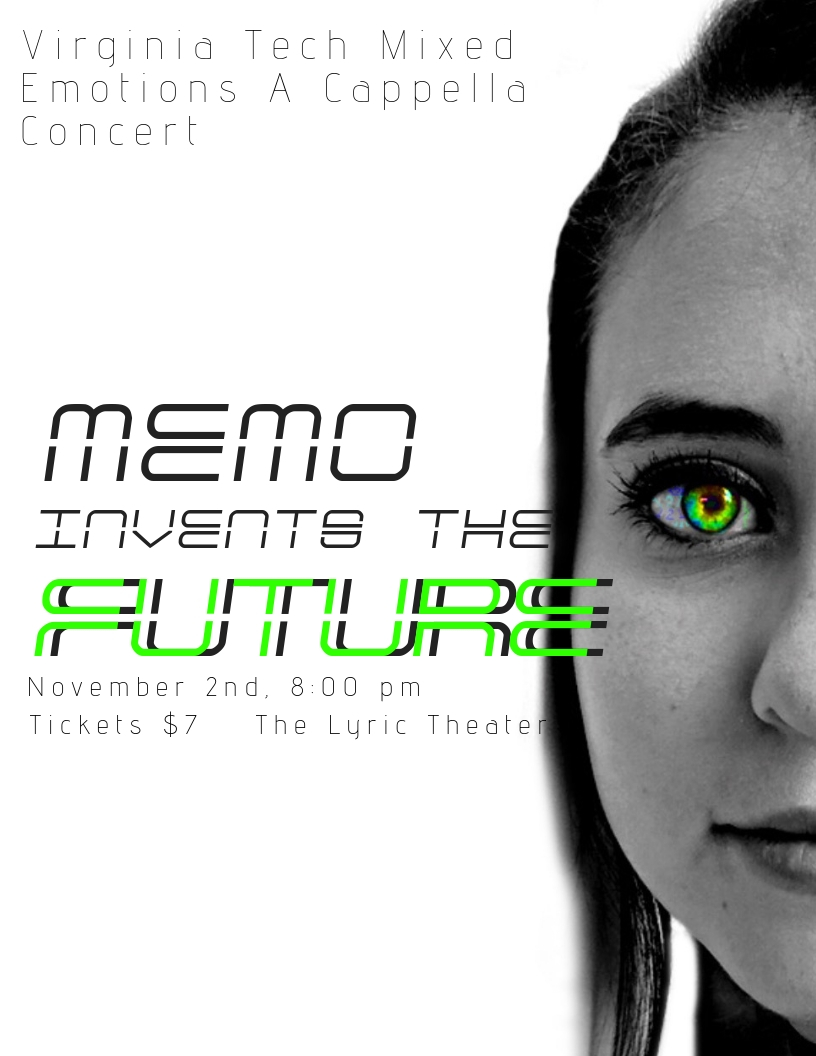 Mixed Emotions “MEMO Invents the Future” Fall 2018 concert