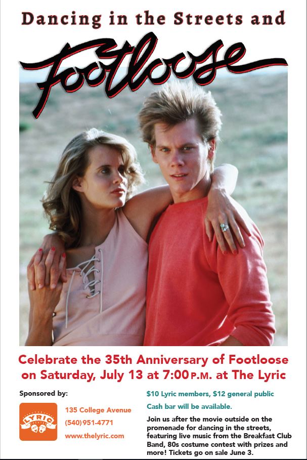 35th Anniversary Screening of “Footloose”