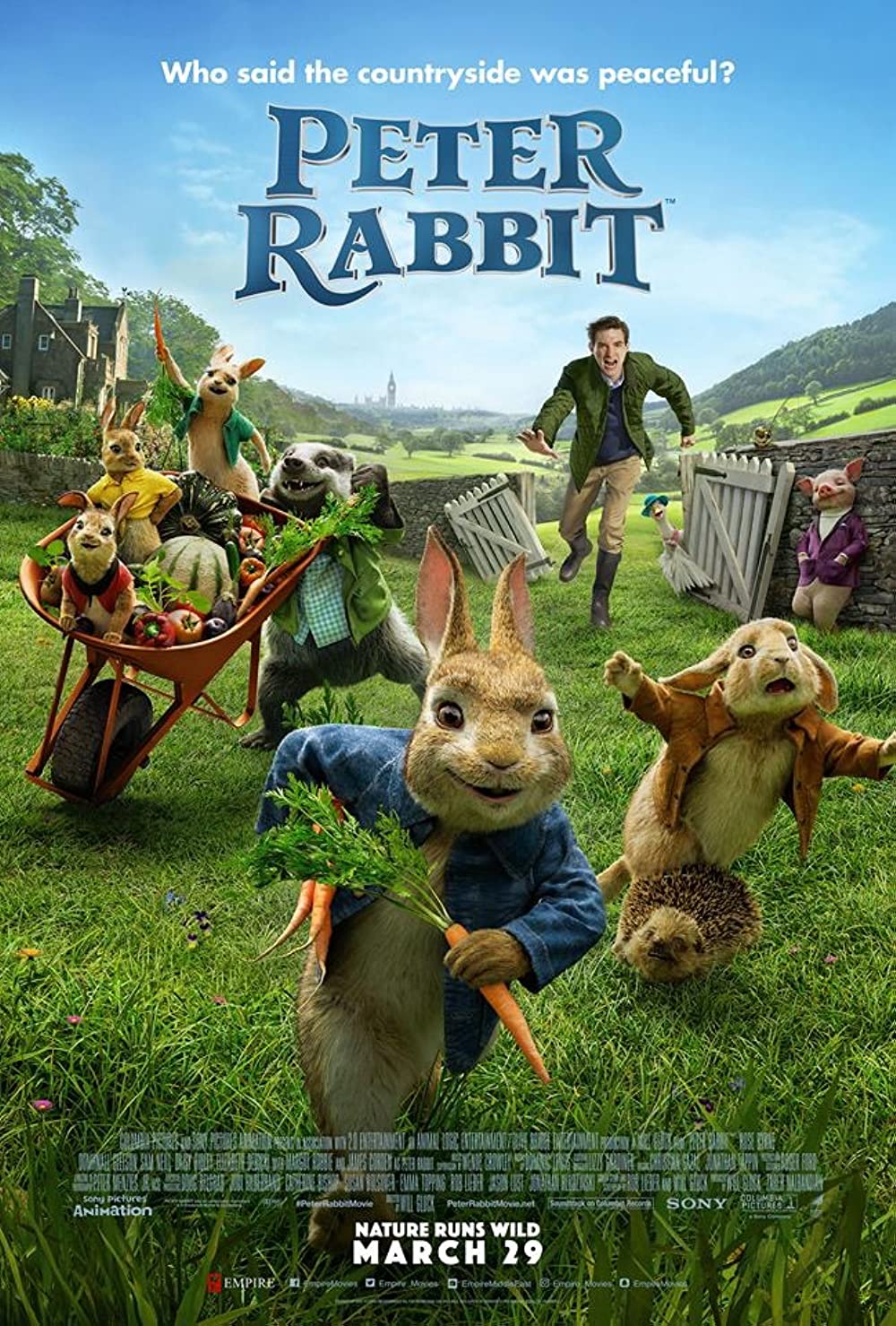 Free Family Film “Peter Rabbit” presented by Downtown Blacksburg, Inc.
