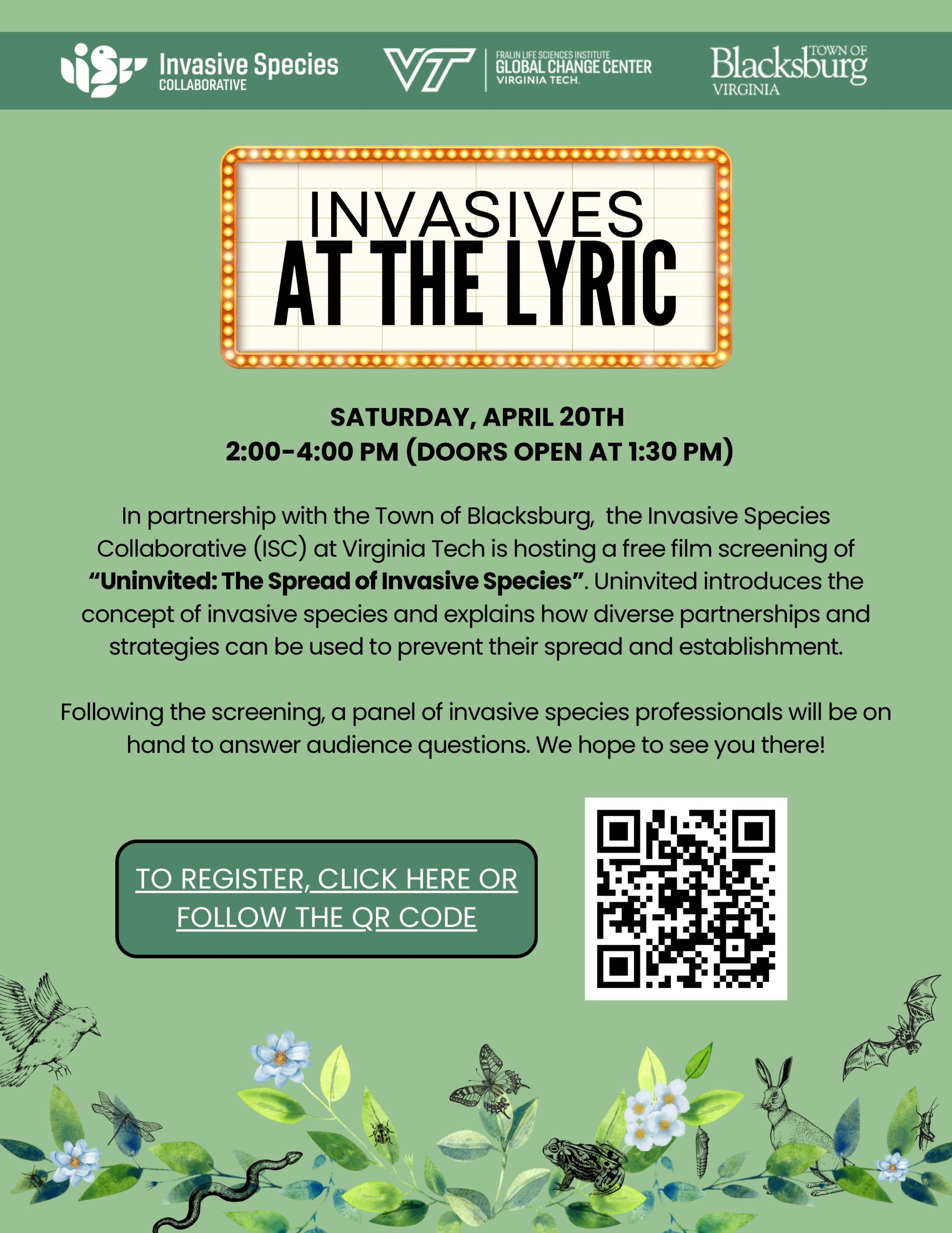 Invasives at the Lyric!