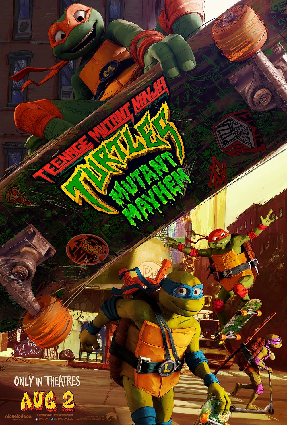 Q99 Summer Family Movie – Teenage Mutant Ninja Turtles: Mutant Mayhem